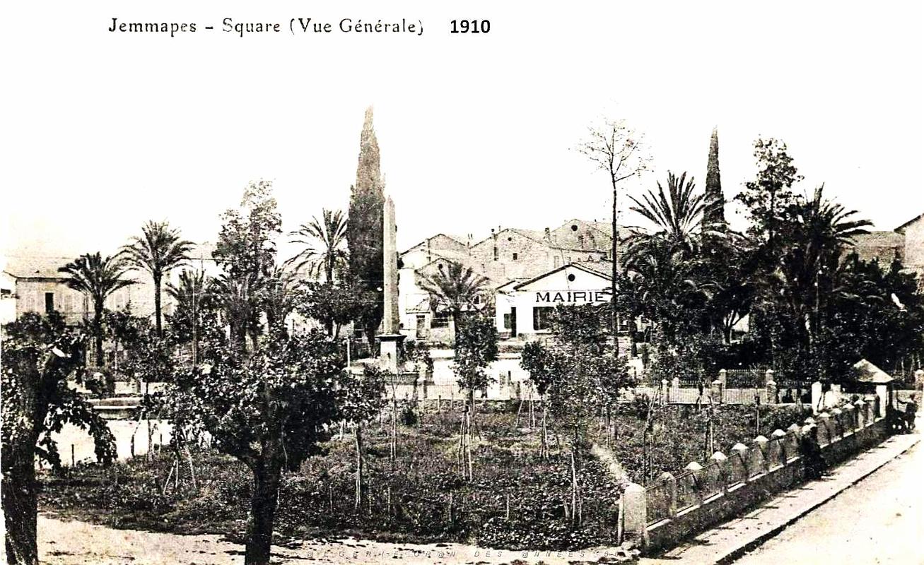 Jemmapes - Square en 1910.jpg